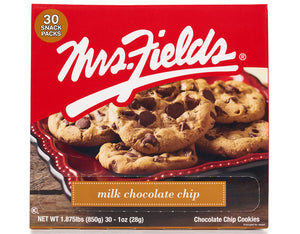 Mrs. Fields Milk Chocolate Chip Cookies Snack Packs